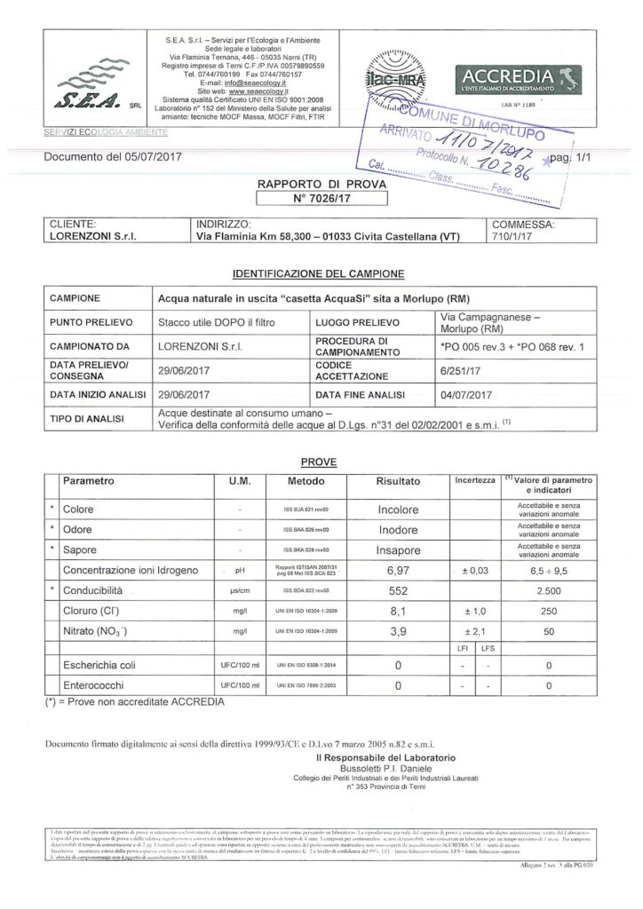 COMUNICAZIONE ALLA CITTADINANZA