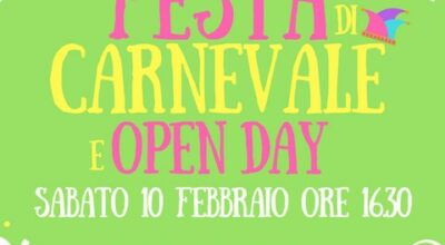ASILO NIDO COMUNALE: FESTA DI CARNEVALE E OPEN DAY