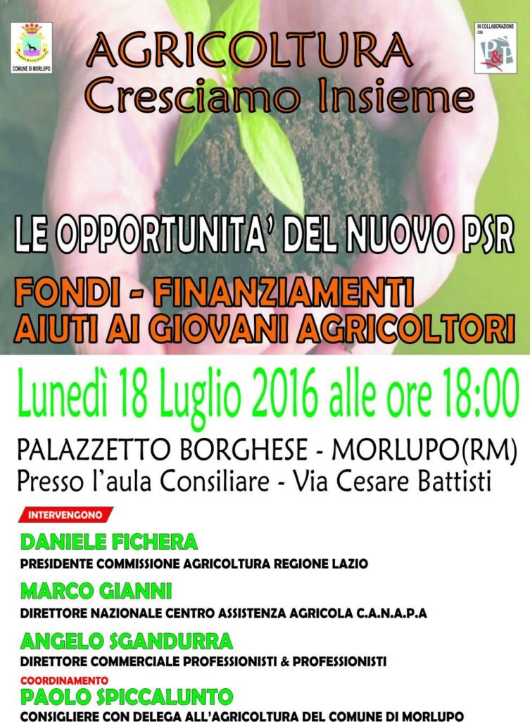 FONDI, FINANZIAMENTI, AIUTI AI GIOVANI AGRICOLTORI