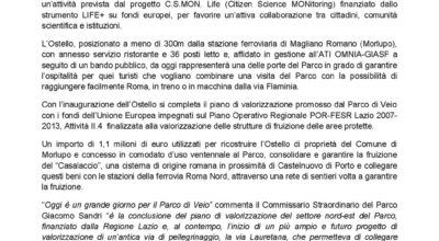 COMUNICATO STAMPA