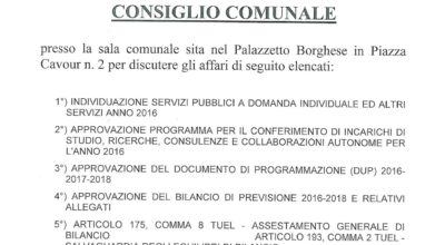 AVVISO ALLA CITTADINANZA