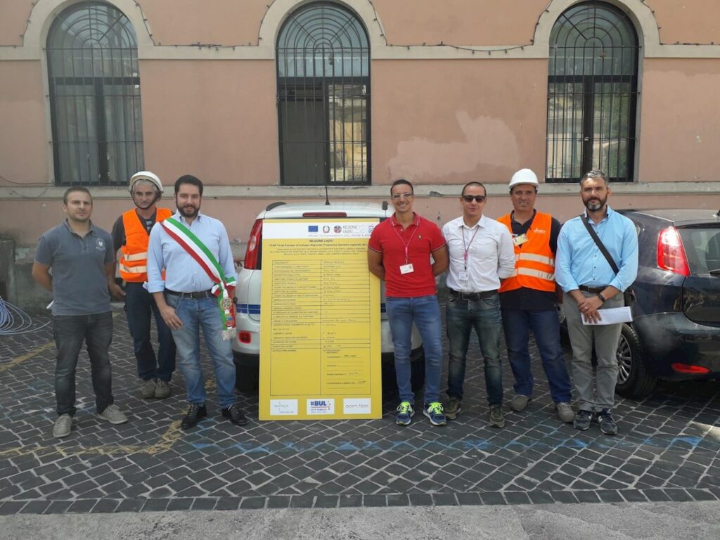 Al via il cantiere Open Fiber