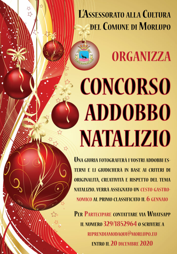 CONCORSO ADDOBBO NATALIZIO 2020