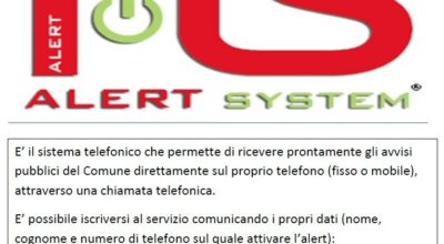 ALERT SYSTEM – Verifica iscrizione