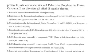 AVVISO ALLA CITTADINANZA