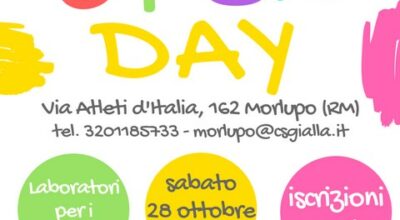 OPEN DAY ASILO NIDO COMUNALE