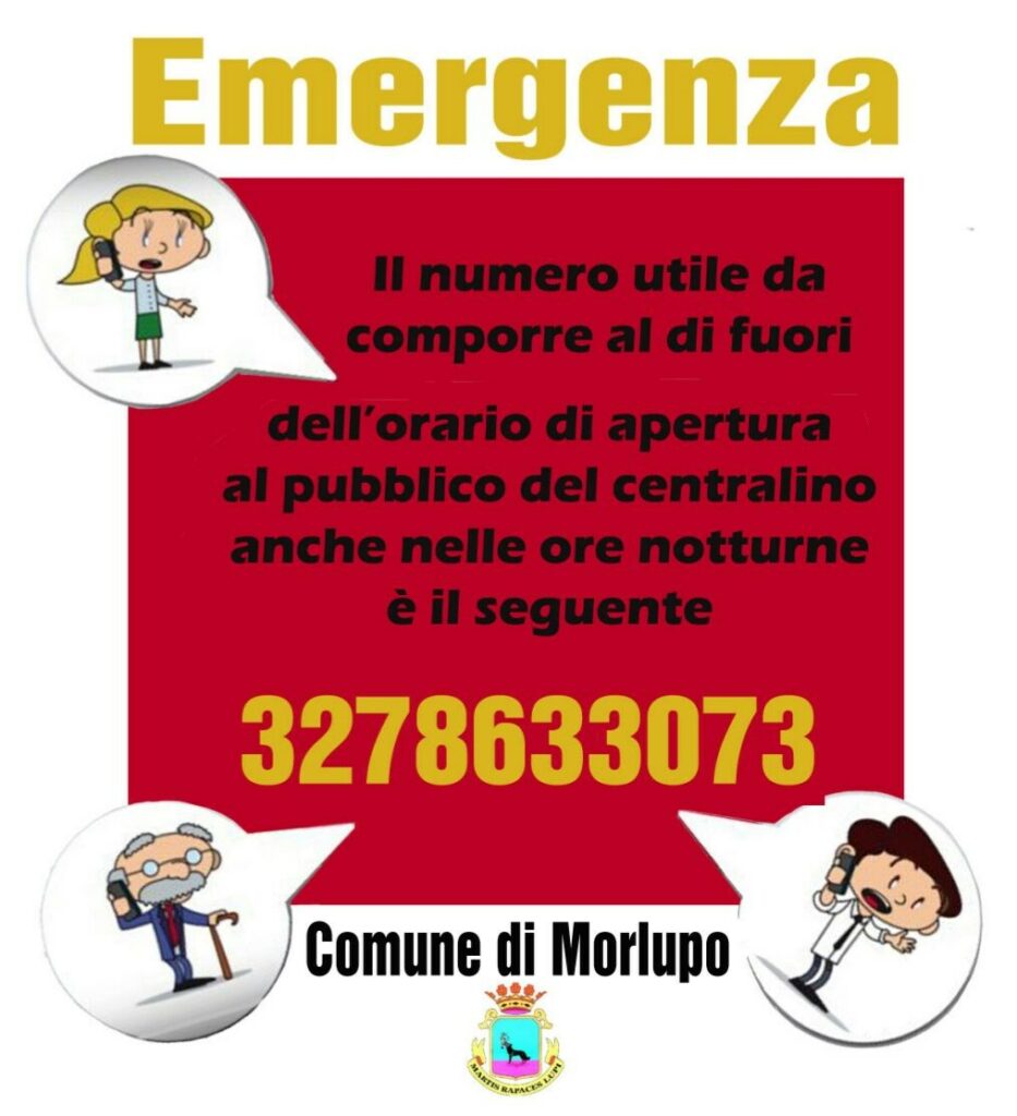 COMUNICAZIONE ALLA CITTADINANZA