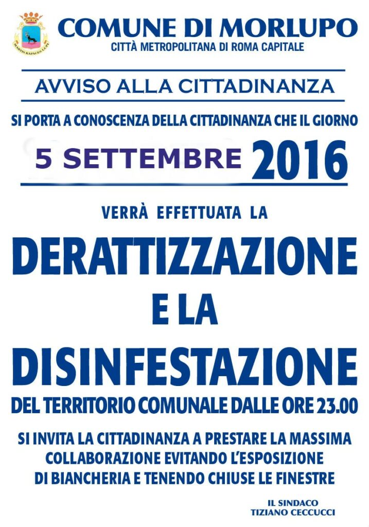 AVVISO ALLA CITTADINANZA