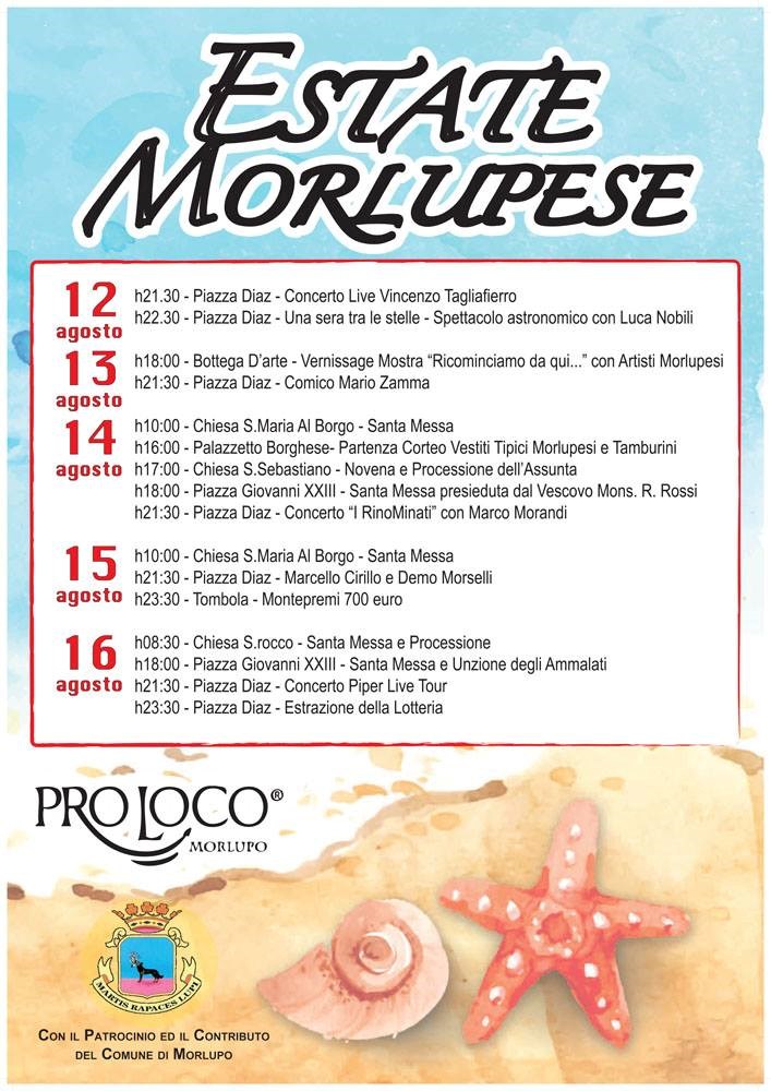 ESTATE MORLUPESE 2016