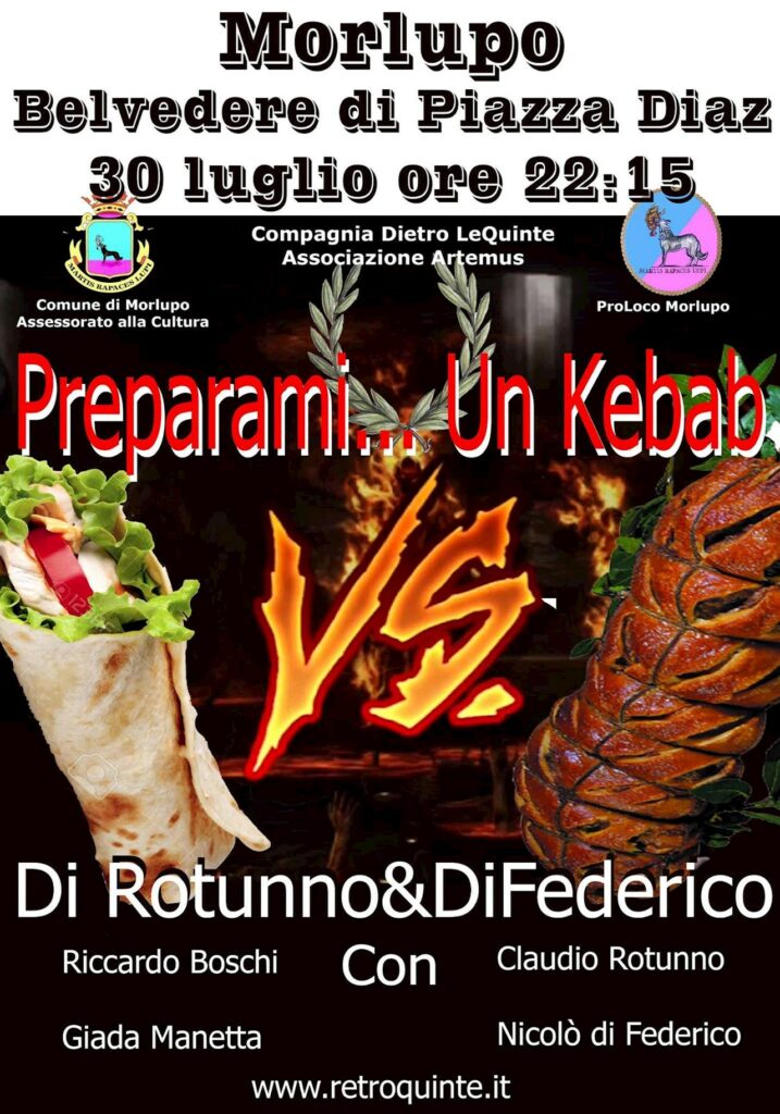 SPETTACOLO TEATRALE “PREPARAMI UN KEBAB”