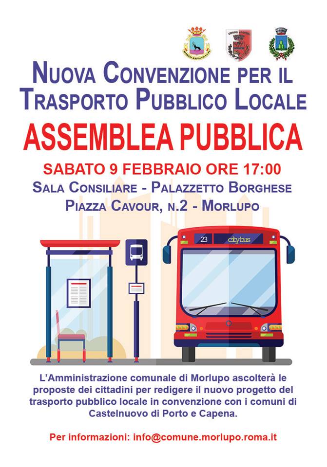 TRASPORTO PUBBLICO LOCALE – Assemblea pubblica 9 Febbraio 2019, ore 17:00