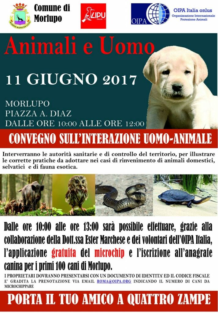 CONVEGNO SULL’INTERAZIONE UOMO-ANIMALE