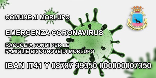 CORONAVIRUS – Donazioni in aiuto delle famiglie bisognose