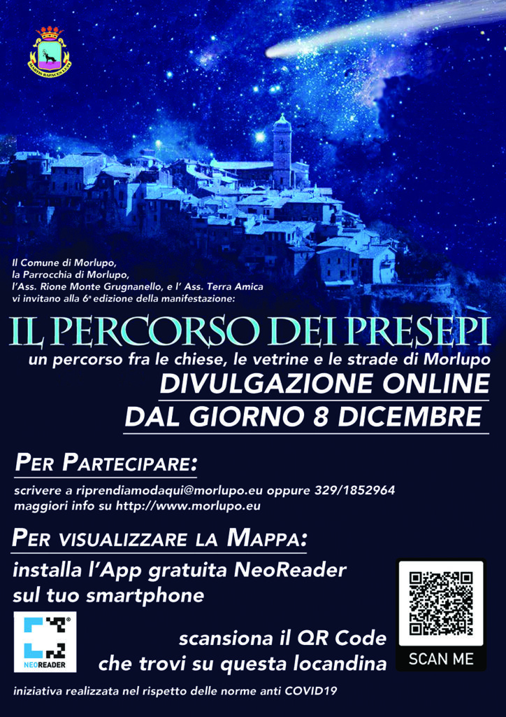 IL PERCORSO DEI PRESEPI – ONLINE LA MAPPA