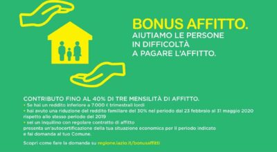 AVVISO – Contributo straordinario locazione – Anno 2020 – Termine presentazione domande: 8 Maggio 2020