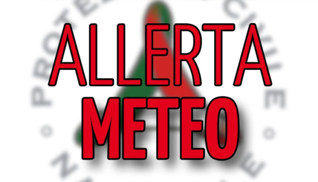 PROTEZIONE CIVILE – Allerta Meteo