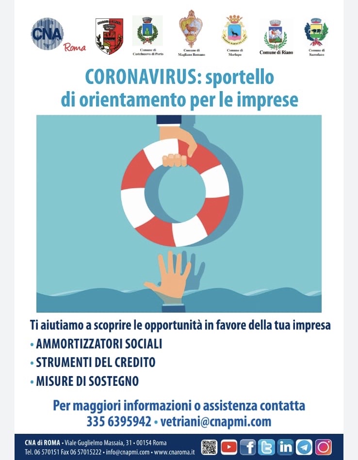 CORONAVIRUS – Sportello di Orientamento per le Imprese