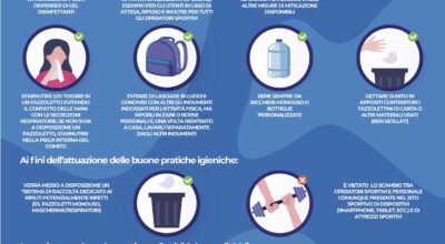 LO SPORT RIPARTE IN SICUREZZA – Ripresa delle attivita’ di allenamento