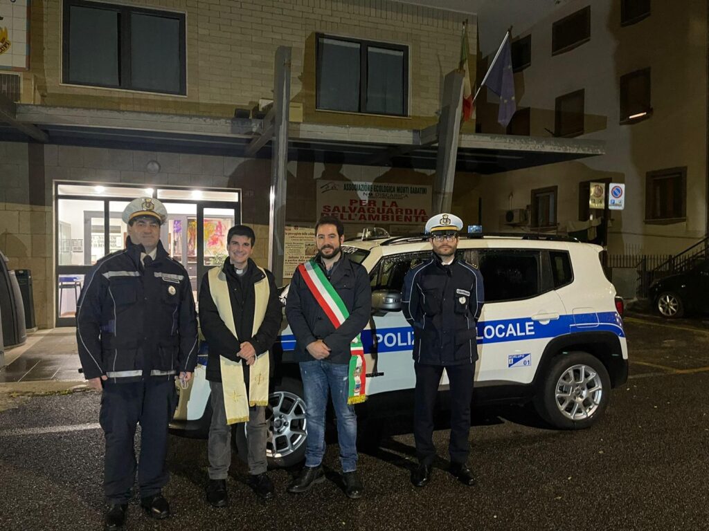 Nuovo mezzo per la Polizia Locale di Morlupo