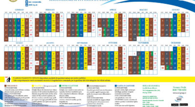 RACCOLTA DIFFERENZIATA – Il Calendario 2022