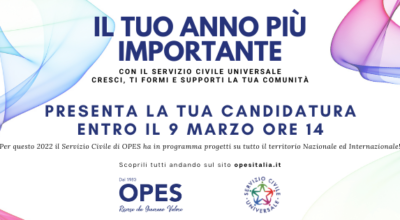 SERVIZIO CIVILE – Proroga per la presentazione delle candidature