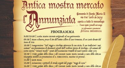 Antica Mostra Mercato “L’Annunziata” – Domenica 27 Marzo 2022