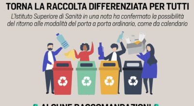 AVVISO – Stop raccolta speciale rifiuti Covid-19