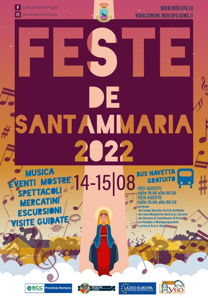 FESTE PATRONALI 2022 – Santammaria e Palio dell’Assunta