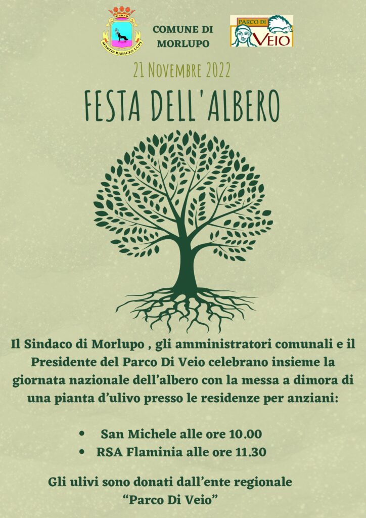FESTA DELL’ALBERO – 21 Novembre 2022