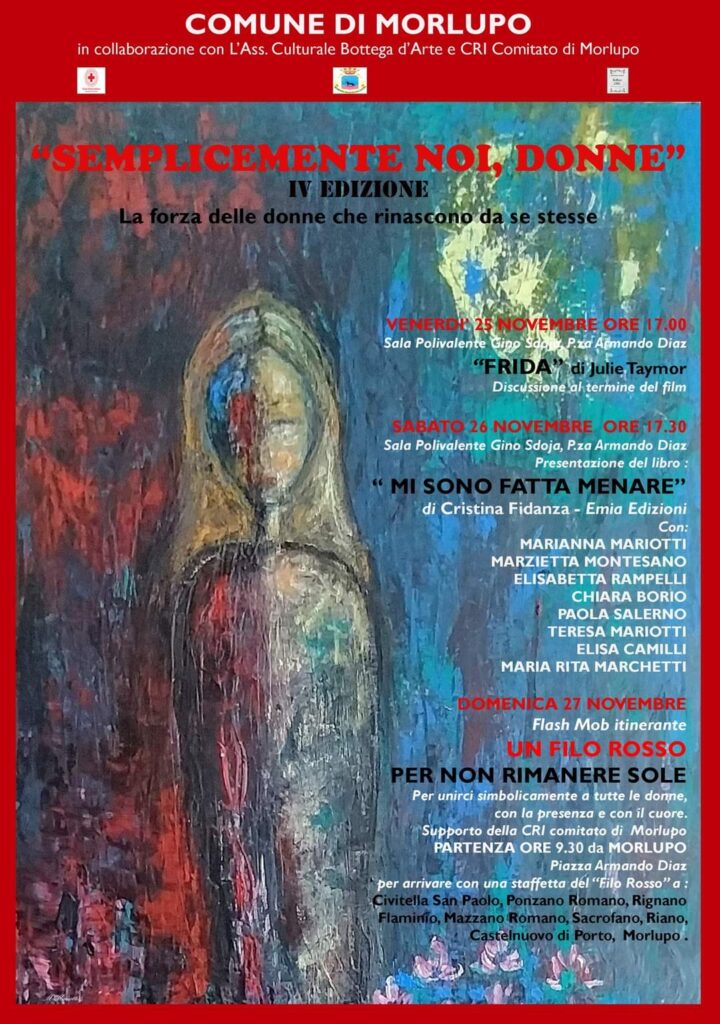 SEMPLICEMENTE NOI, DONNE – IV^ EDIZIONE – 25, 26, 27 Novembre 2022