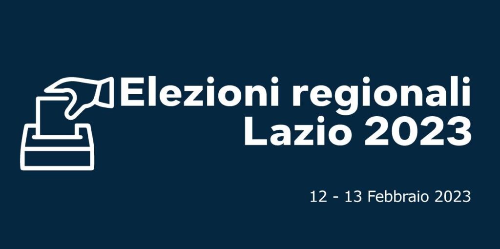 Elezioni del Presidente e del Consiglio Regionale del Lazio – 12 e 13 Febbraio 2023 – TRASPORTO ELETTORI DIVERSAMENTE ABILI