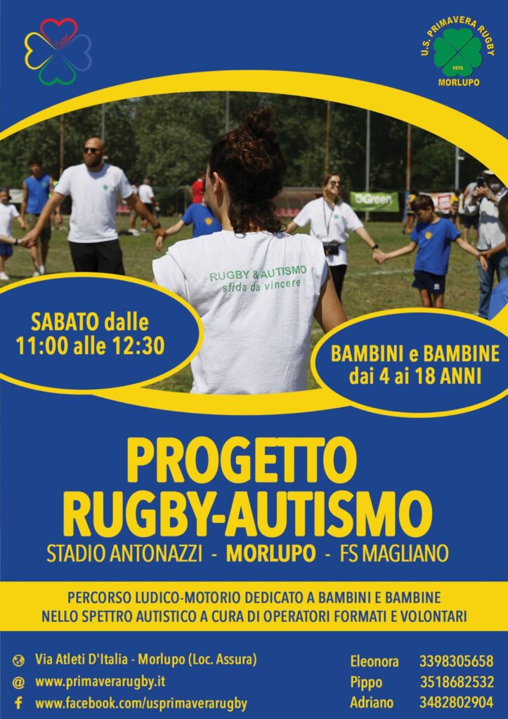 PROGETTO RUGBY-AUTISMO [28 Ottobre 2023]